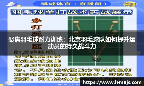 聚焦羽毛球耐力训练：北京羽毛球队如何提升运动员的持久战斗力